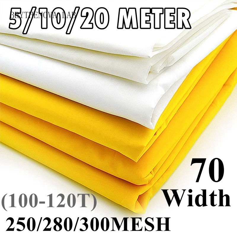 Commercial Fabric Printing - 70cm 폭 100/120/150T 실크 스크린 인쇄용