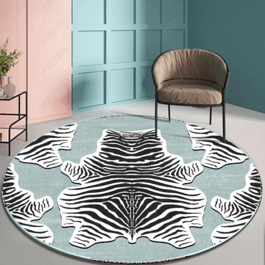 거실 장식용 모던 얼룩말 호랑이 레오파드 무늬 카펫,  - Commercial Fabric Printing 리뷰 및 가격