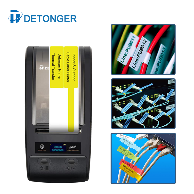 리본 케이블 라벨 프린터와 300 인치 당 점 를 사용 - Commercial Ribbon Printing Machine 리뷰 및 가격